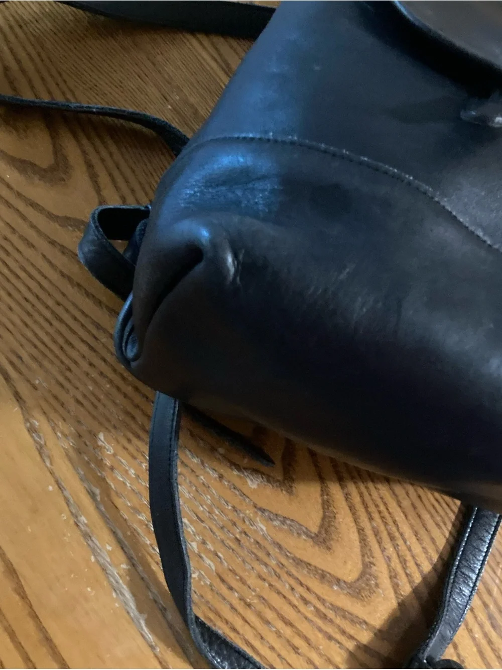 Coach compact leather